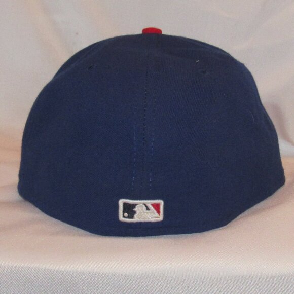 Phillies Blue and Red New Era 59Fifty Baseball Cap Size 7 5/8 New Without Tags - Picture 3 of 6